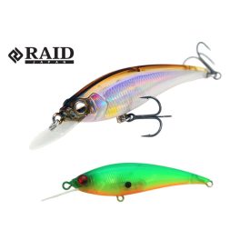   RAID LEVEL SHAD SPRINTER 68SR 68mm 5.6gr 017 Sukeru Lime Chart