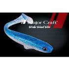 Major Craft Stabi Shad Slim 4"/100mm – #002 Blue Silver