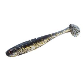   Major Craft Stabi Shad Slim 4"/100mm – #004 Black Gold