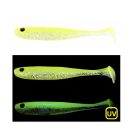 Major Craft Stabi Shad Slim 4"/100mm – #005 Chart Silver