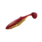 Major Craft Stabi Shad Fat 3,5"/8.9mm – #001 Red Gold