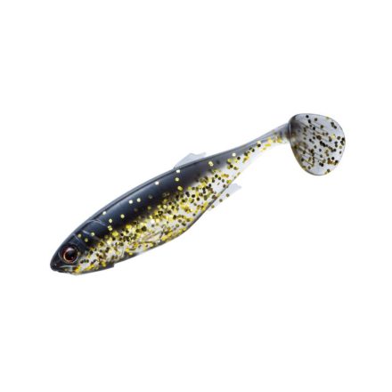 Major Craft Stabi Shad Fat 3,5"/8.9mm – #004 Black Gold