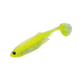   Major Craft Stabi Shad Fat 3,5"/8.9mm – #005 Chart Silver