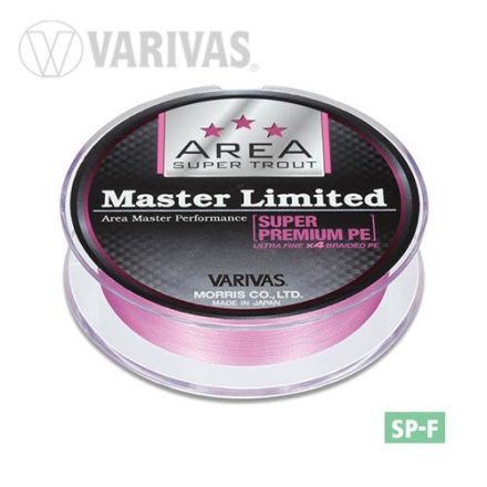 Varivas Trout Area Master Limited PE 75m 0,064mm- PE0.15 fonott zsinór