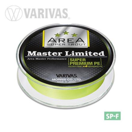 Varivas Trout Area Master Limited PE 75m 0,069mm- PE0.175 fonott zsinór