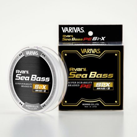 Varivas Avani Sea Bass Si-X PE X8 150m 0,165mm- PE1 fonott zsinór
