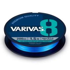   VARIVAS PE 8 BLUE EDITION 150m #2.0 0.218mm 37lb Fluo Ocean Blue
