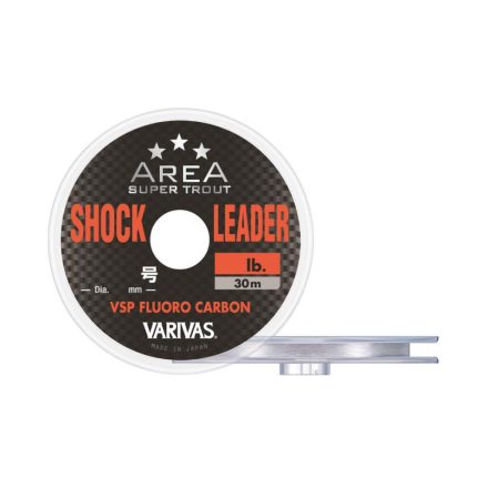 Varivas Super Trout Area VSP fluorocarbon előkezsinór 30m 0.117mm 2.5lb