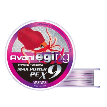 Varivas Avani Eging Max Power PE X9 150m 0,128mm- PE0.6 fonott zsinór