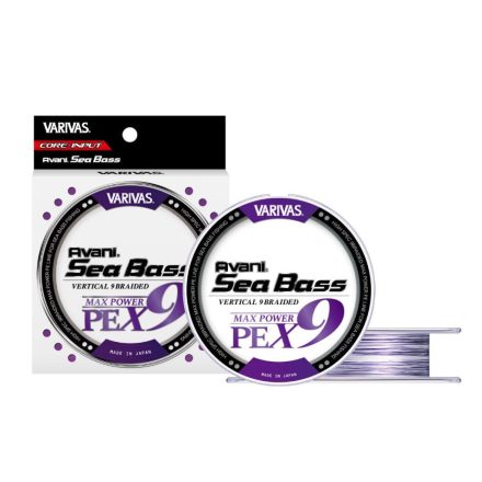 Varivas Avani Sea Bass Max Power PE X9 150m 0,148mm- PE0.8 fonott zsinór