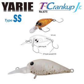 YARIE t-crankup jr 675 type ss 2.8mm 2.1gr c3 akayari