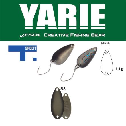 Yarie T-Spoon 1,1g S3 Decayed Leaf