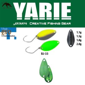 Yarie T-Fresh Evo 1,1g BJ-33 Teppan Green