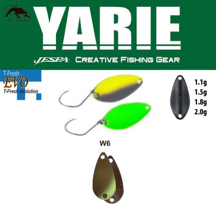 Yarie T-Fresh Evo 1,5g W6 Ehuesukai