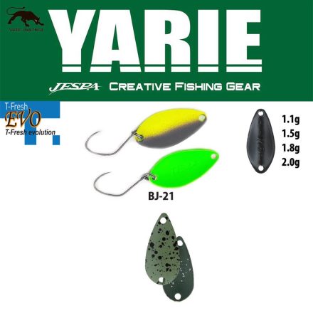 Yarie T-Fresh Evo 2g BJ-21 Edamame