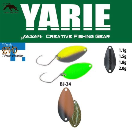 Yarie T-Fresh Evo 2g BJ-34 Bahun Uni