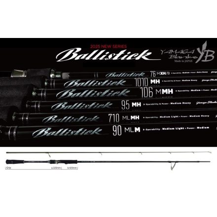 YAMAGA BALLISTICK 710ML-MH 2.394 2-40gr Fuji Sic K Titanium