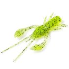 FISHUP_REAL CRAW 2" (7PCS.), #036 - CARAMEL/GREEN & BLACK