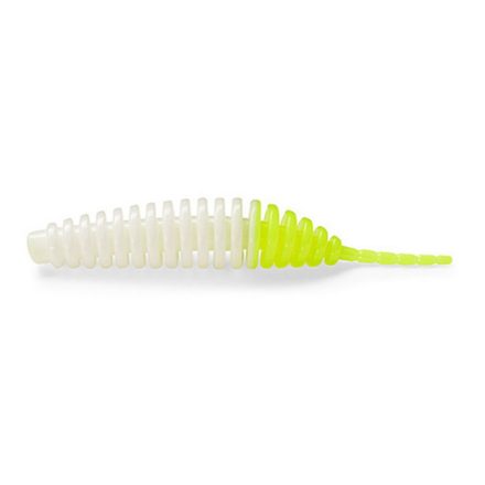 FISHUP_TANTA 1.5" (10PCS.), #131 - WHITE/HOT CHARTREUSE