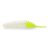 FISHUP_TANTA 2" (9PCS.), #131 - WHITE/HOT CHARTREUSE