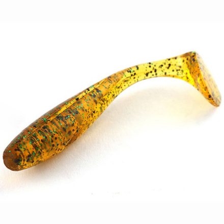 Fishup Wizzle Shad 2"/ 51mm – 036 Caramel green black