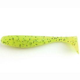 Fishup Wizzle Shad 2"/ 51mm – 055 Chartreuse black