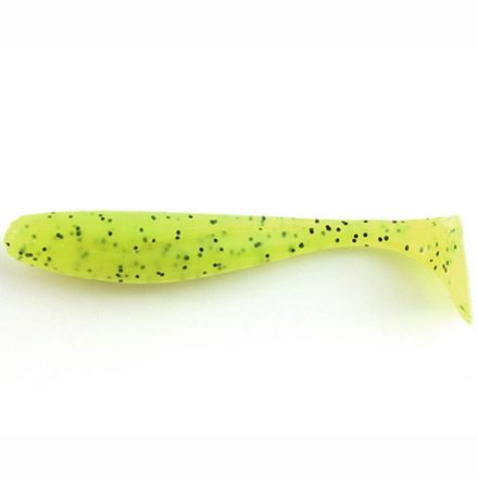 Fishup Wizzle Shad 2"/ 51mm – 055 Chartreuse black