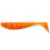 Fishup Wizzle Shad 2"/ 51mm – 049 Orange pumpkin black