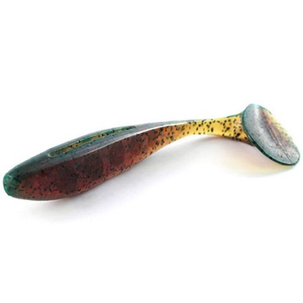 Fishup Wizzle Shad 3"/ 76mm – 017 Motoroil pepper