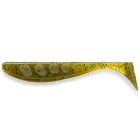 Fishup Wizzle Shad 3"/ 76mm – 074 Green pumpkin seed
