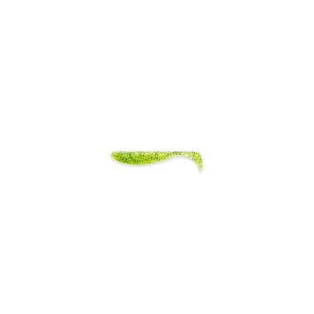Fishup Wizzle Shad 3"  #045 - Green pumpkin/red & black
