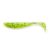 Fishup Wizzle Shad 3" #045 - Green pumpkin/red & black