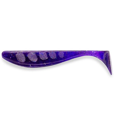 Fishup Wizzle Shad 3"/ 76mm – 060 Dark violet peacock silver