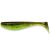 Fishup Wizzle Shad 3" #204 - Green pumpkin/chartreuse