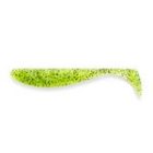 Fishup Wizzle Shad 3"  #204 - Green pumpkin/chartreuse