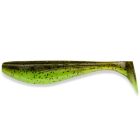 Fishup Wizzle Shad 3"  #204 - Green pumpkin/chartreuse