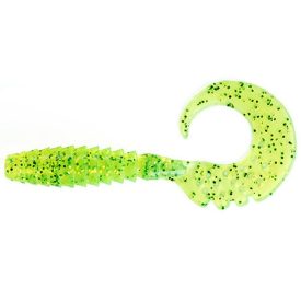   Fishup Fancy Grub 2"/ 51mm  –   #026 - FLO CHARTREUSE/GREEN