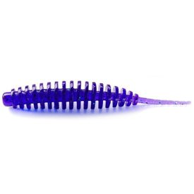   FISHUP_TANTA 2.5" (8PCS.), #060 - DARK VIOLET/PEACOCK & SILVER