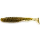 Fishup U-Shad 2"/ 51mm – 074 Green pumpkin seed