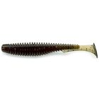Fishup U-Shad 4"/ 100mm – 043 Watermelon brown black