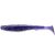 Fishup U-Shad 4"/ 100mm – 060 Dark violet peacock silver