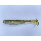 Fishup U-Shad 4"/ 100mm – 202 Green pumpkin pearl