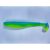 Fishup U- Shad 4" #206 – Sky/chartreuse