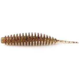   FISHUP_TANTA 3.5" (5PCS.), #045 - GREEN PUMPKIN/RED & BLACK