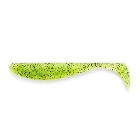 Fishup Wizzle Shad 5"/ 127mm – 055 Chartreuse black