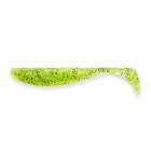 Fishup Wizzle Shad 5"/ 127mm – 055 Chartreuse black