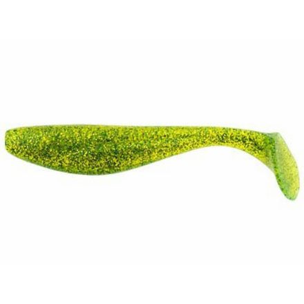 Fishup Wizzle Shad 5"  #026 - Flo chartreuse/green
