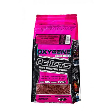 Genlog Oxygene Micro Pellet 2mm – squid & octopus 800g