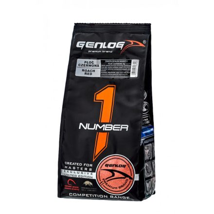 Genlog number 1 etetőanyag – roach red 1kg
