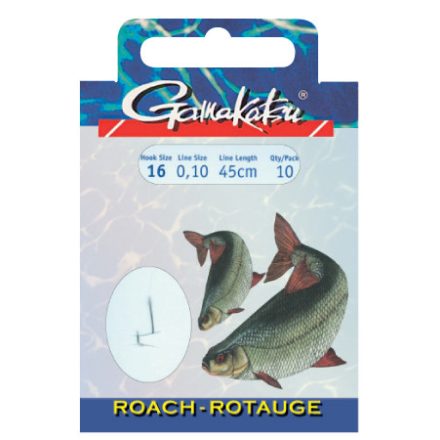 Gamakatsu Roach előkötött horog #16 /BKS-1050N/016/